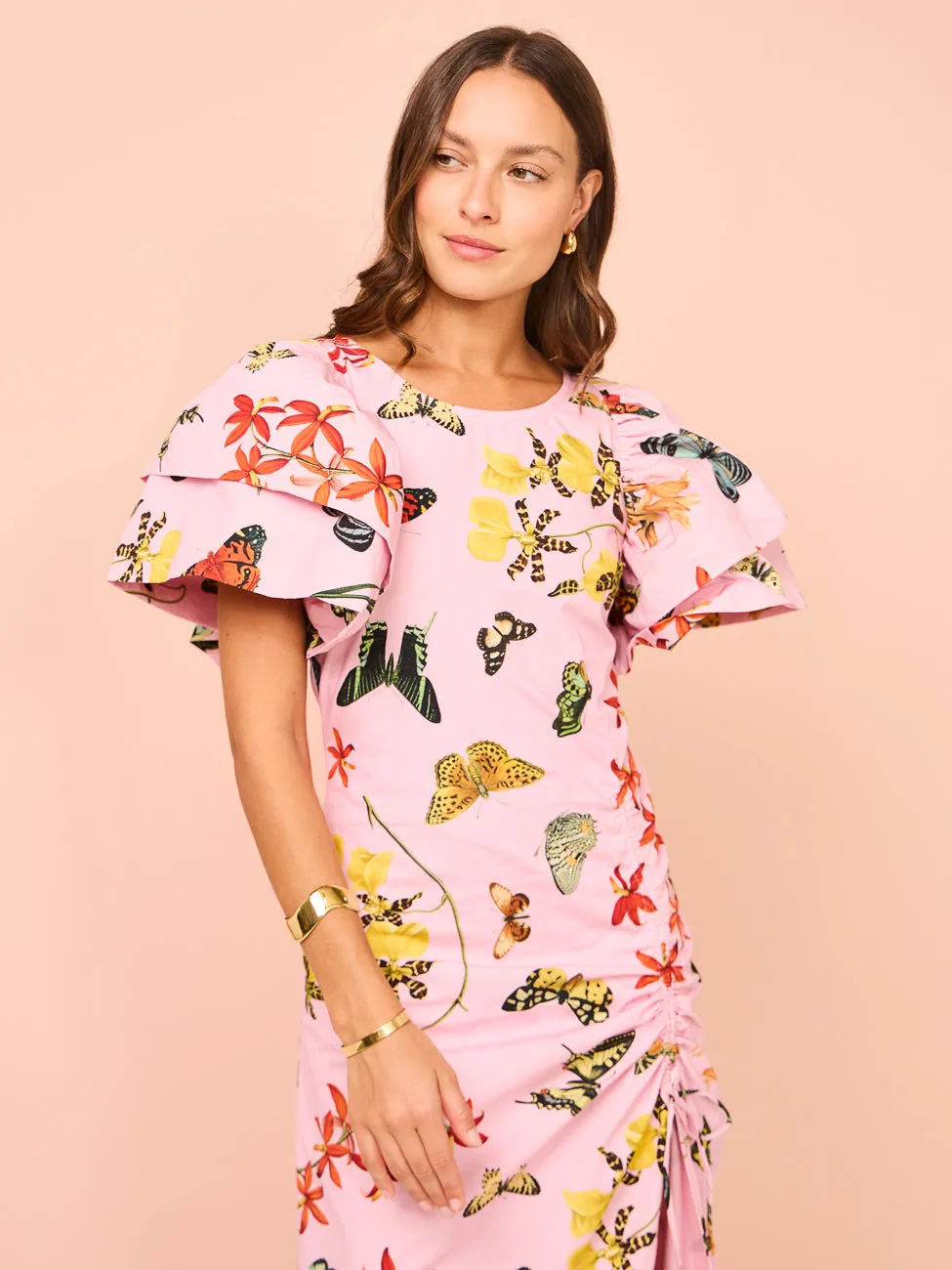 Ambra Maddalena Pipi Gown in Butterfly Garden