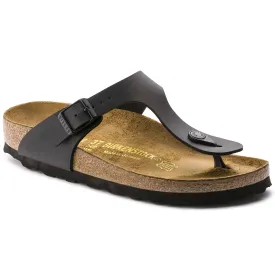 Birkenstock Women's Gizeh Birko-Flor Black Sandal