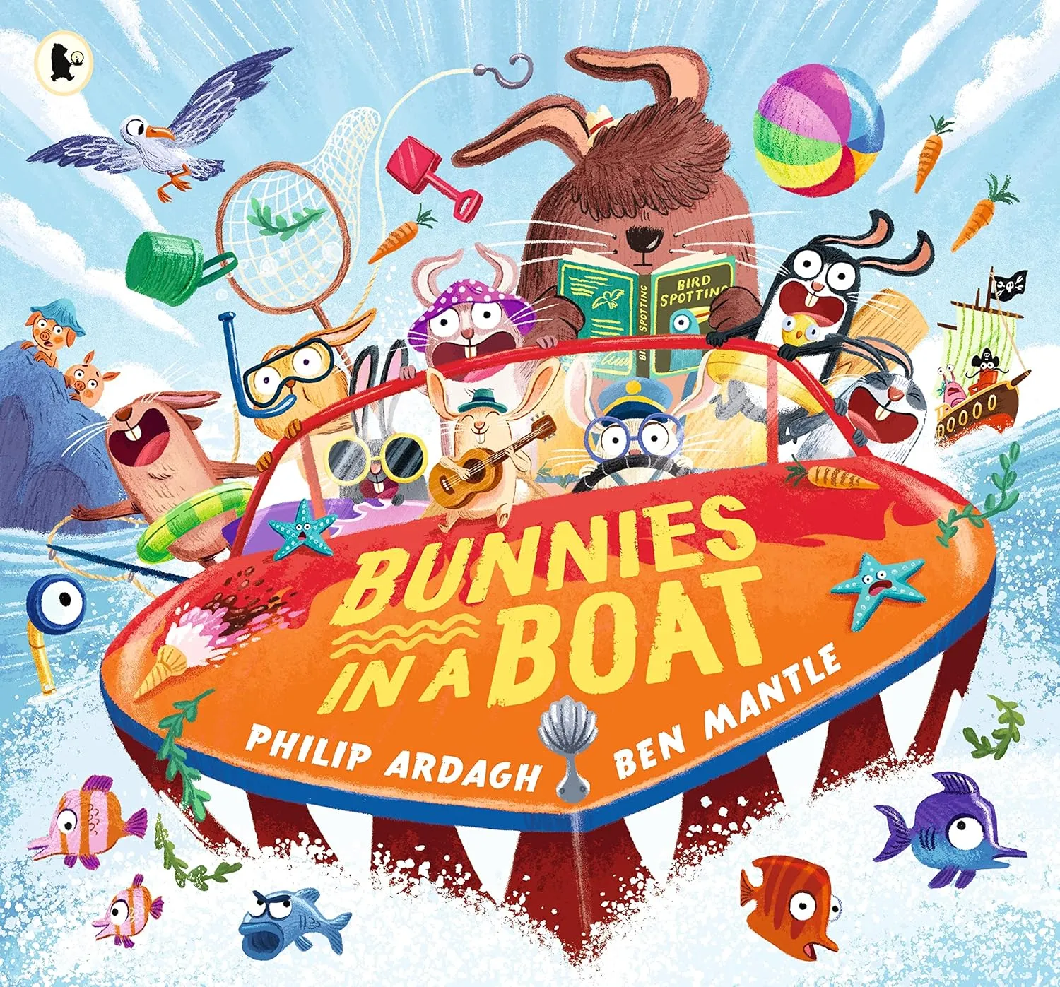Bunnies in a Boat Paperback  March 2, 2023