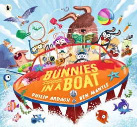 Bunnies in a Boat Paperback  March 2, 2023