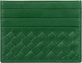 Unaone Slim Minimalist Wallet - Credit Card Holder, Leather Front Pocket Wallet Card Case for Men & Women, Green